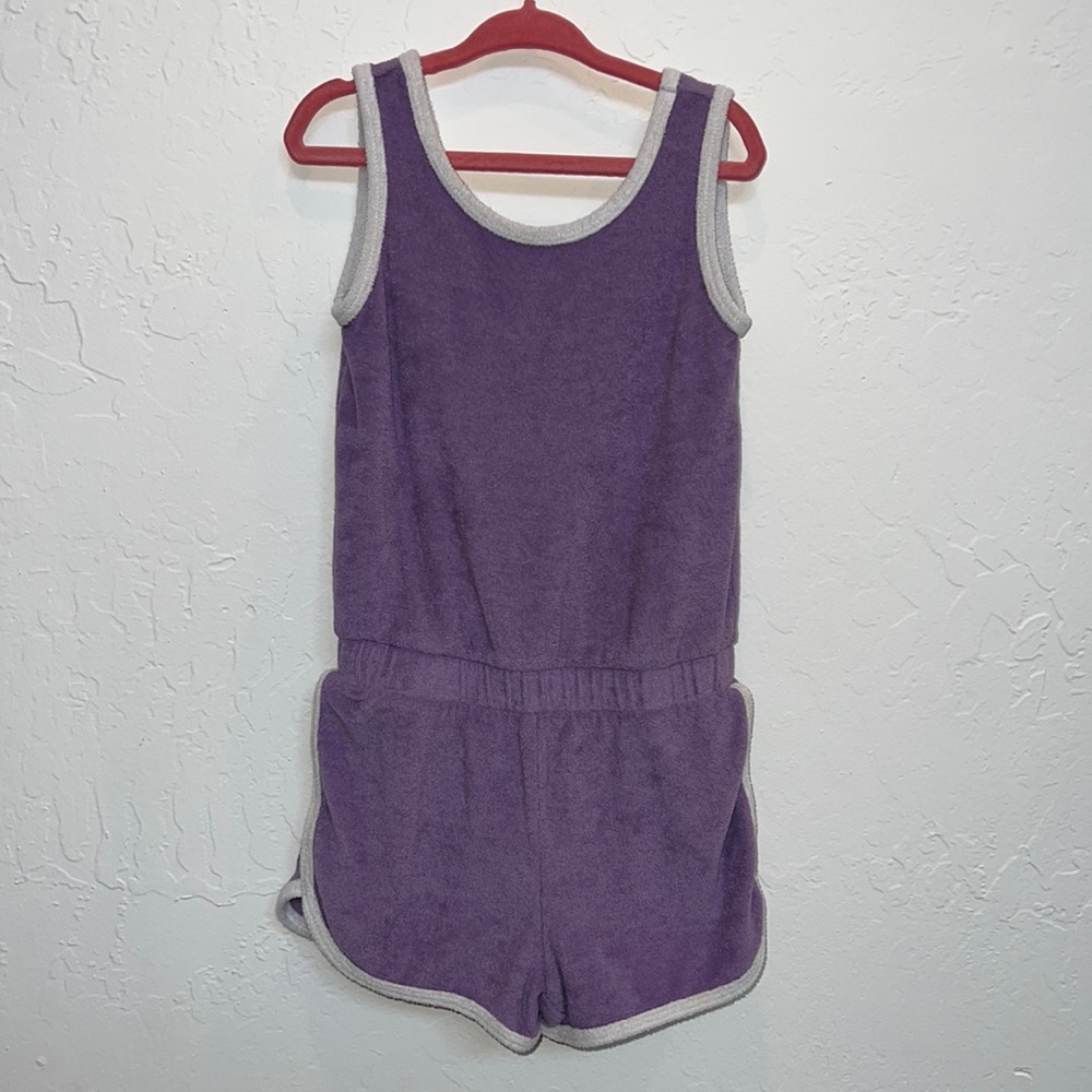 Cat and Jack terrycloth romper